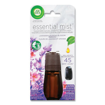 Air Wick® Essential Mist Refill, Lavender And Almond Blossom, 0.67 Oz Bottle freeshipping - TVN Wholesale